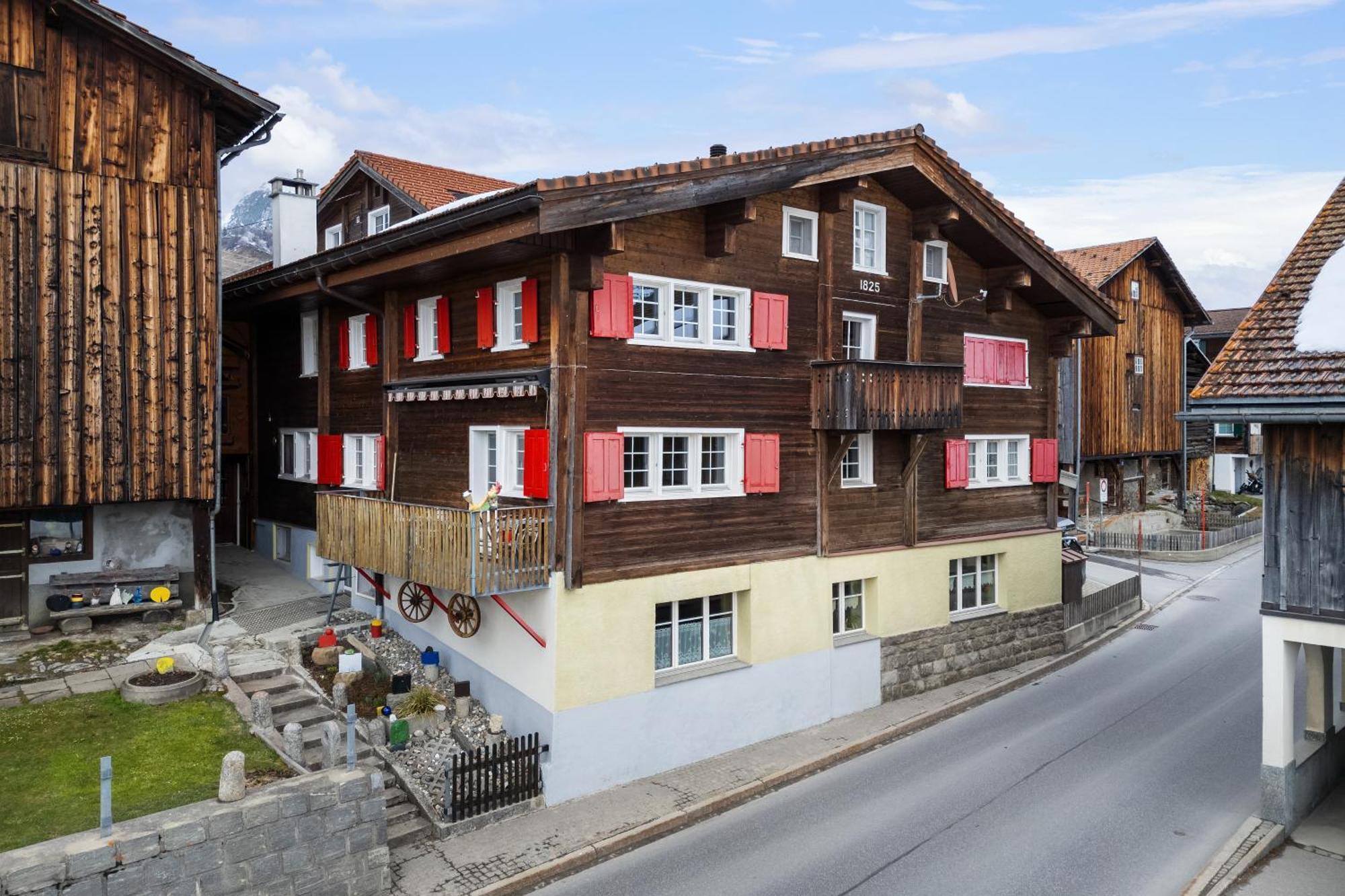 Apartment Via Alpsu - 24-7 Self Check-In Sedrun Extérieur photo